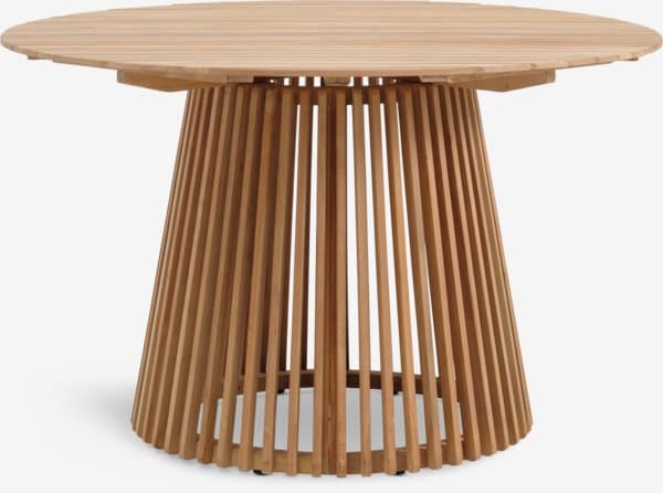 Hagebord UDBYNEDER Ø120 teak