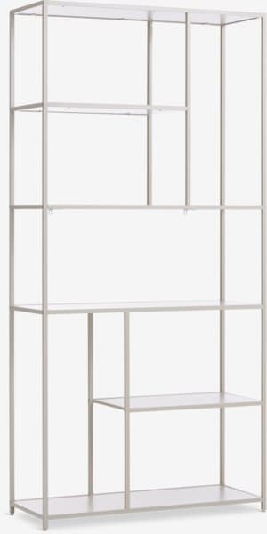 Reol RUDERSDAL 7 hyller beige