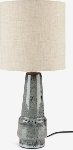 Bordlampe VIGGO Ø21xH47cm grå