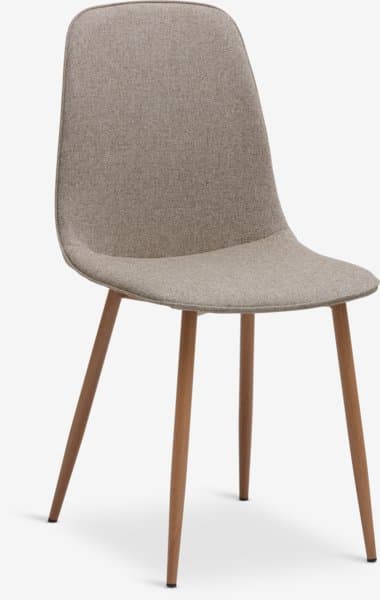 Spisestol BISTRUP sand/natur eik