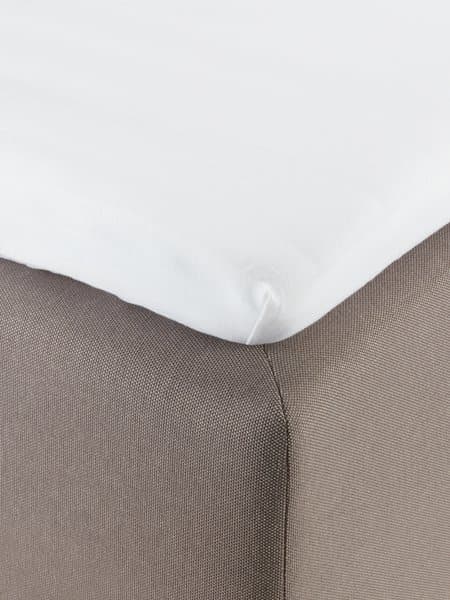 Overmadrasslaken jersey JASMIN 150x200x6-10 hvit