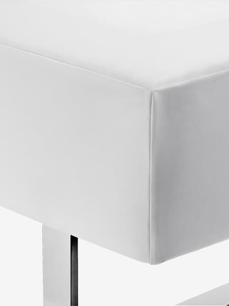 Madrassbeskytter GERDA 90x200x35cm hvit