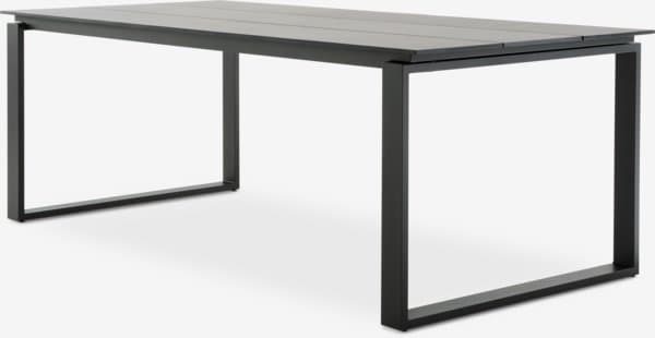 Hagebord SONNERUP B100xL215 grå