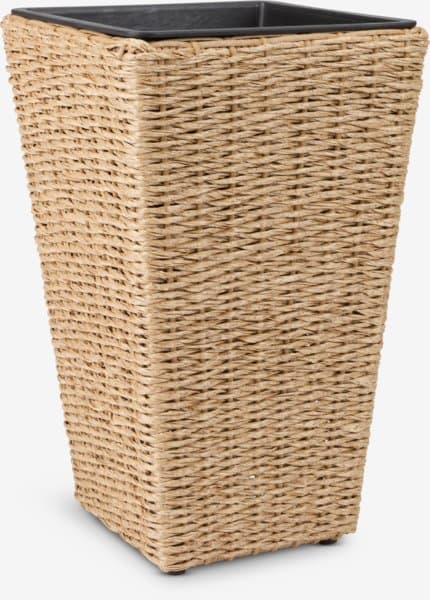 Kurvpotte KUBB B30xL30xH50 natur