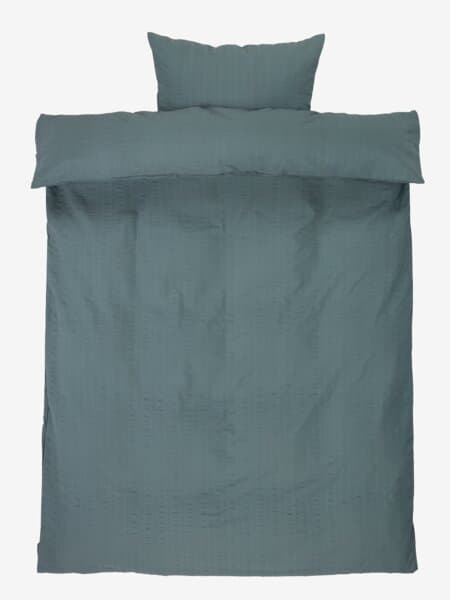Kreppsengesett SIGRID 140x200 petrol