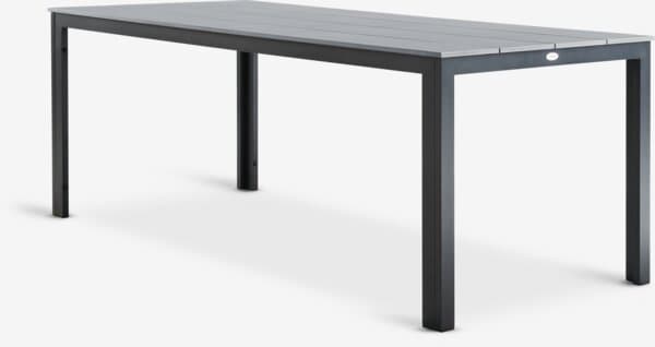 Hagebord MARIELYST B90xL205 grå