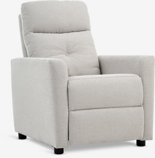 Recliner VEJLBY lys sand stoff