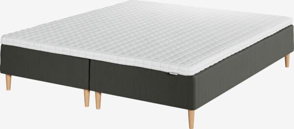 Rammemadrass 150x200 FJELNA + KOLA svart-06 Fast