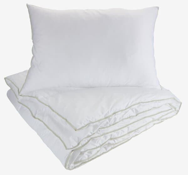 Fiberdyne- og putesett 140x200/50x70 Høie UNIQUE sval