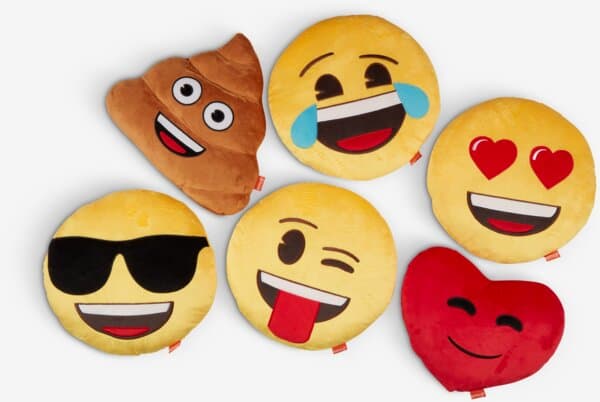 Pyntepute EMOJI Ø35 ass.