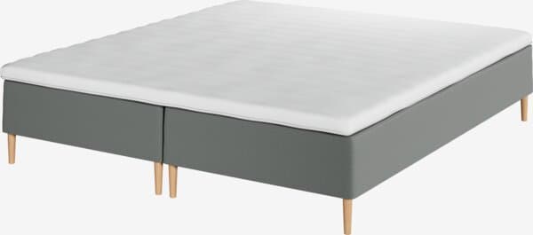 Rammemadrass 180x200 SKAUPA + FLYA grå-33 Medium