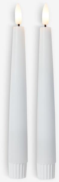 LED-kronelys ASKIL H18cm 2stk/pk