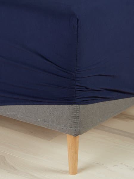 Jerseylaken JETTE 180x200x35cm marine