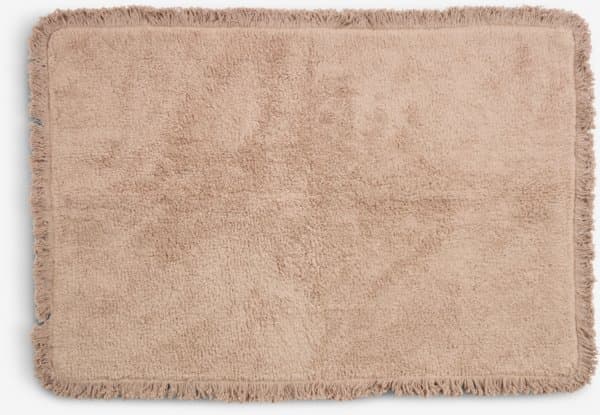 Badematte KARLSVIK 60x90cm mørk sand