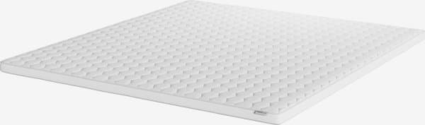 Overmadrass 150x200 KVISTEN hvit