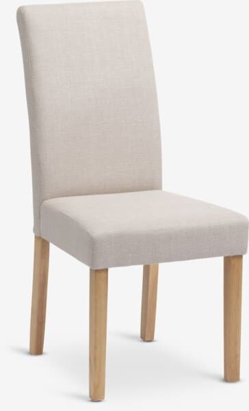 Spisestol TUREBY beige stoff