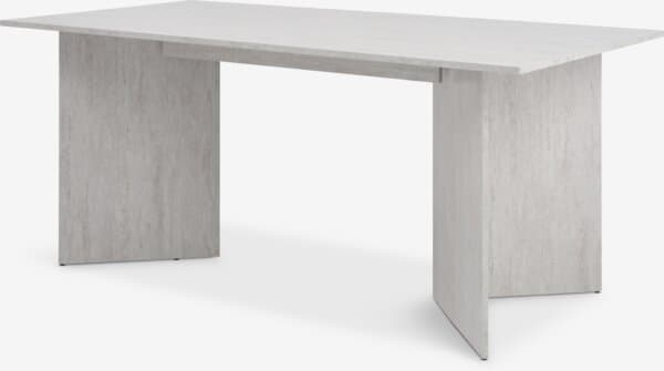 Spisebord KRONDAL 90x180 travertinfarget