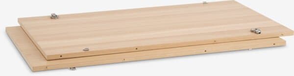 Klaff KORSKRO 100x55 2stk/pk natur eik