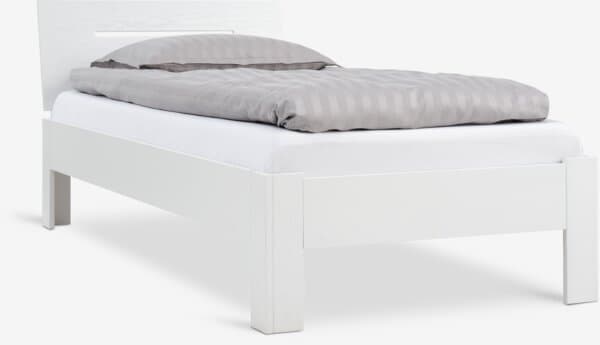 Sengeramme OLSKER 90x200cm hvit