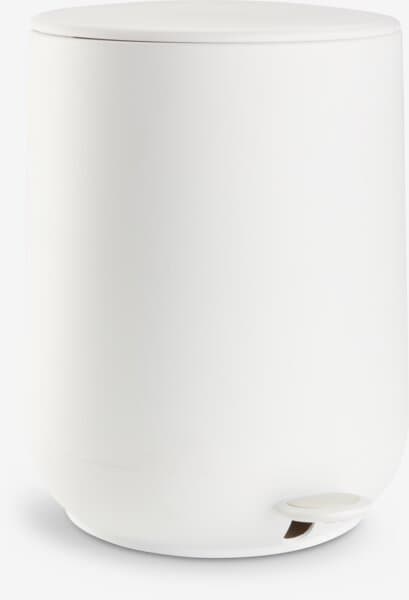 Søppelbøtte OXIE 5L m/soft close hvit