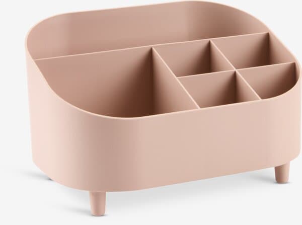 Oppbevaringsboks HUSUM B22xL16xH14cm rosa