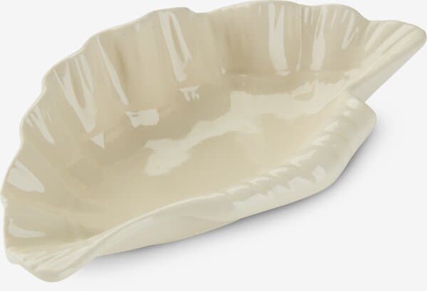 Pyntefat STUGUN B11xL20xH5cm offwhite