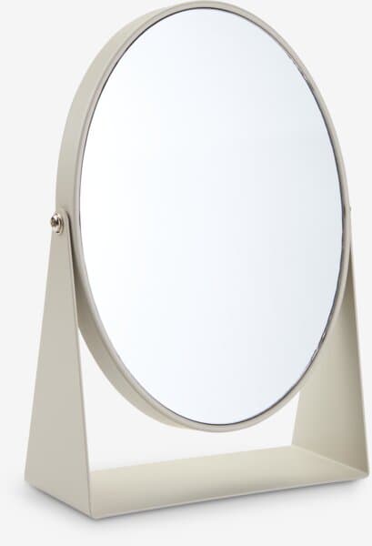 Dobbeltsidig speil SKURUP H25cm beige