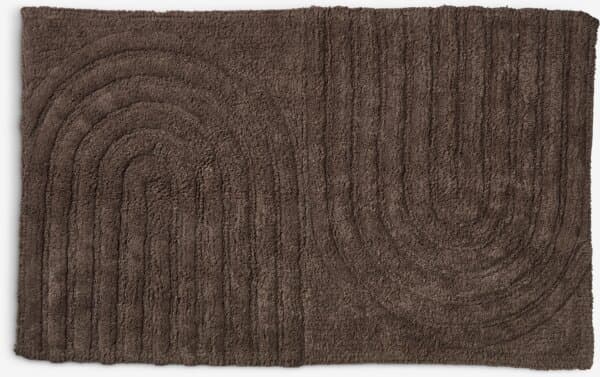 Badematte DALSTORP 50x80cm mørk brun