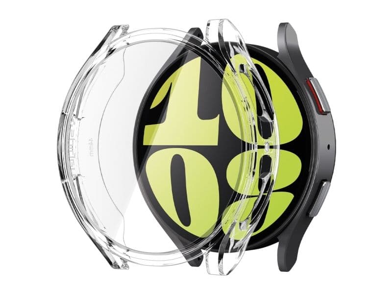 Spigen Ultra Hybrid, Etui, Smartklokke, Gjennomsiktig, Samsung, Galaxy Watch 6 (44mm), Polykarbonat (PC), Termoplastisk polyuretan (TPU)