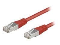 wentronic - Nettverkskabel - RJ-45 (hann) til RJ-45 (hann) - 7 m - FTP - CAT 5e - rød
