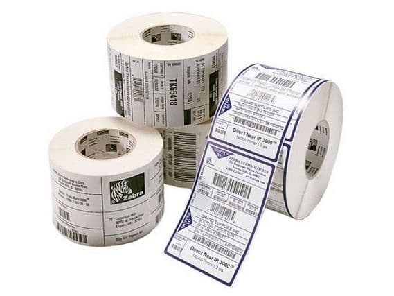 Zebra Z-Perform 1000T, Hvit, Papir, Trermisk overføring, Avtagbar, Rektangel