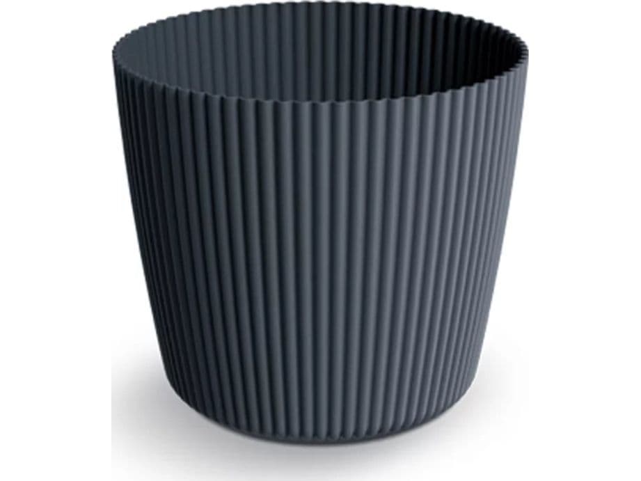 Prosperplast potte Milly Round - antrasitt DMI110-S433 sr. 109 mm