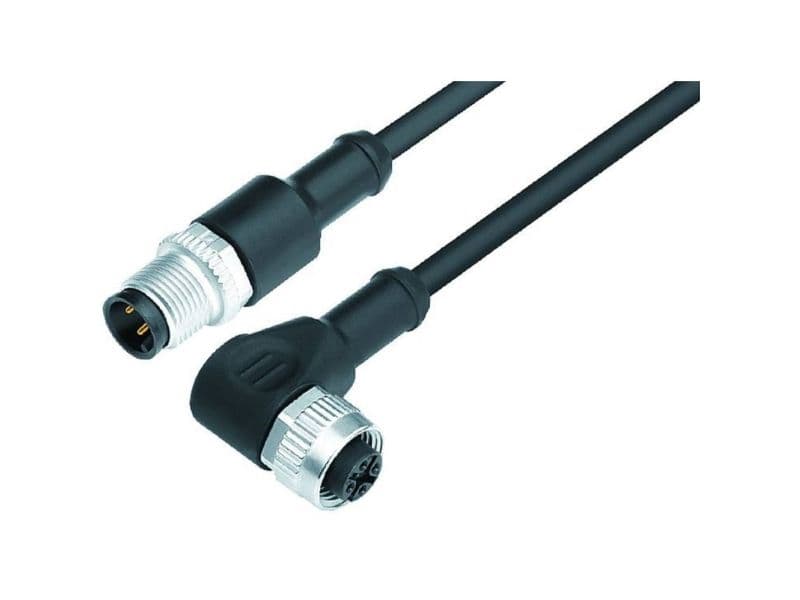 binder 77 3434 3429 50003-0030-20 Sensor-, aktuator-stik, Stik, lige, Tilslutning, vinklet 0.3 m Pol-tal (RJ): 3 1 stk