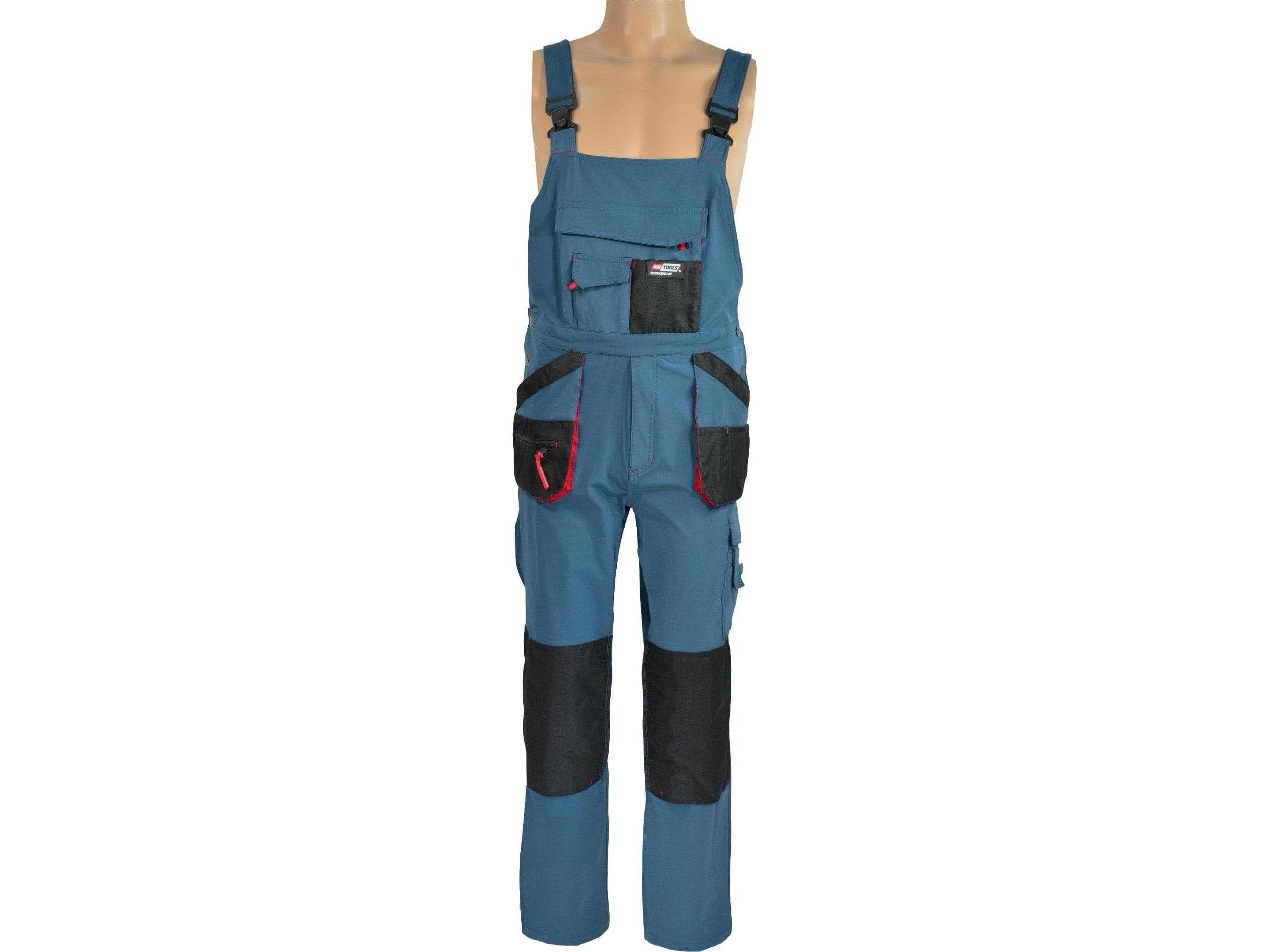 AW-Tools AWTOOLS WORK BIB PANTS T2/ PETROL/ M