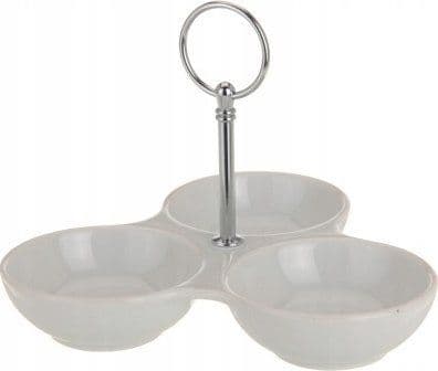 Koopman Trippel serveringsskål for snacks 20x15 cm