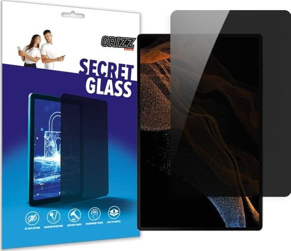 GrizzGlass GrizzGlass SecretGlass Privacy Glass for Samsung Galaxy Tab S8 Ultra 5G