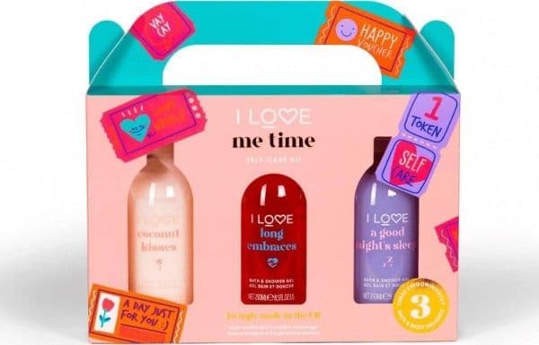 I love I Love Me Time body soufflé + dusj og badegel 3x250ml