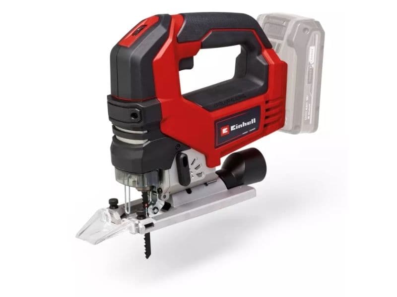Einhell TP-JS 18/135 Li BL - Solo, Toppgrep, Sort, Rød, 45°, Plast, Stål, Tre, 3500 spm, 13,5 cm - SOLO