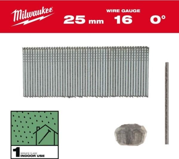 Milwaukee MILWAUKEE SZTYFTY 16G/32mm/0° DO M18 FN16GS /5000szt.