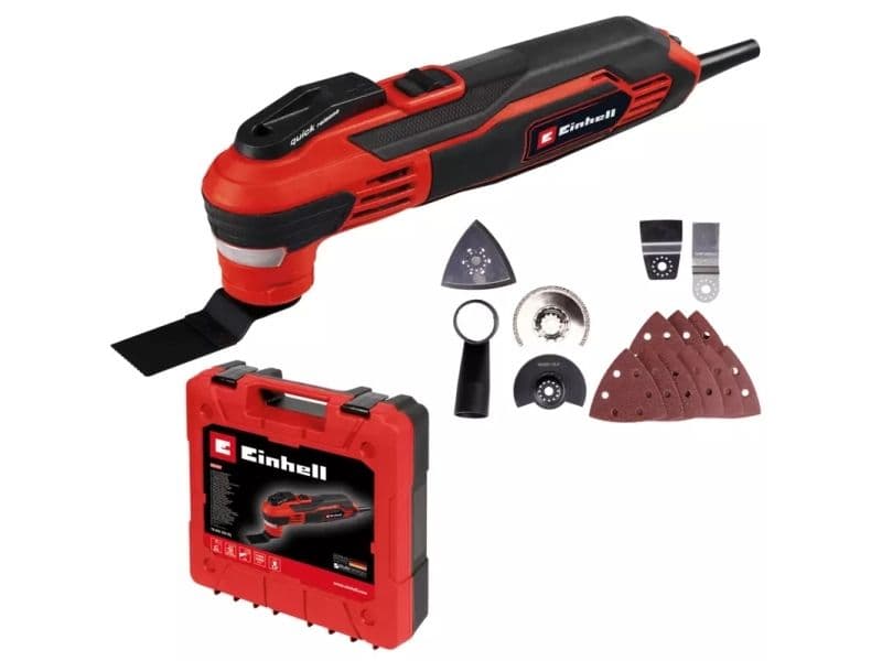 Einhell TE-MG 350 EQ, Sliping, Sliping, Saging, Sort, Rød, 3°, AC, 350 W, 230 - 240 V