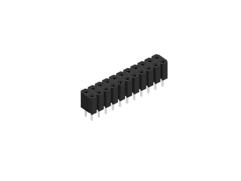 Fischer Elektronik Bøsningsliste (standard) Antal rækker: 2 10027025 10 stk