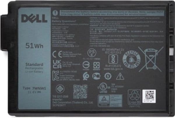 Dell - Batteri til bærbar PC - litiumion - 4580 mAh - 51 Wh