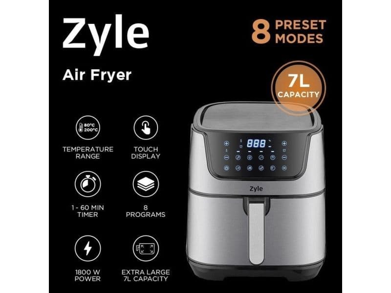 Varmluftfrityrkoker Zyle ZY895SAF