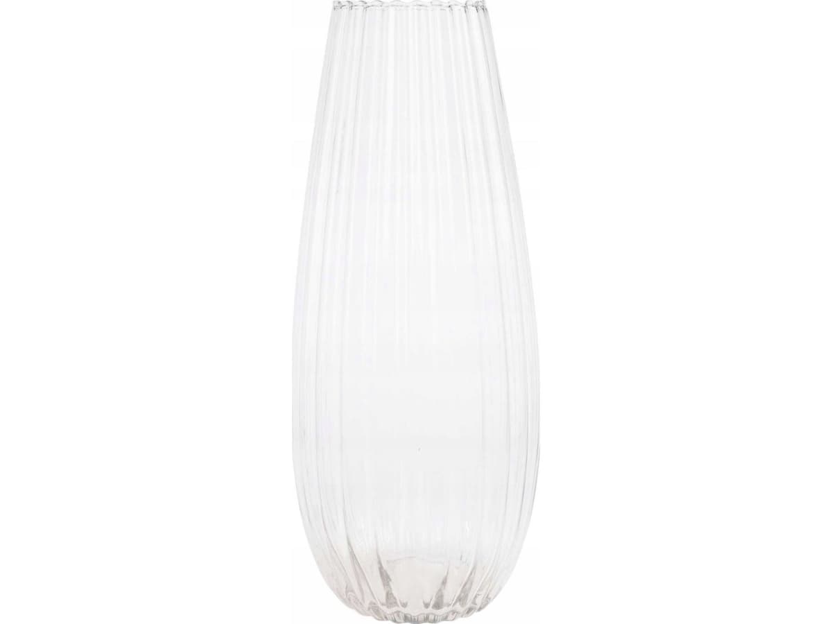 Smal glassvase, Ø 20 x 50 cm