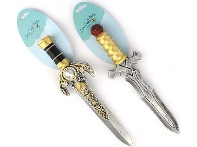 Skumriddersverd 33cm MIX