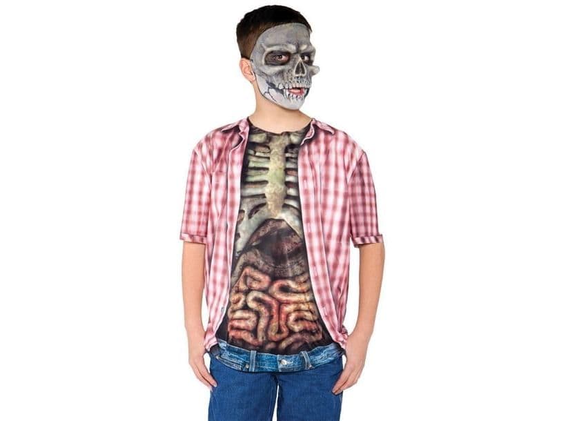 Skjelett t-skjorte