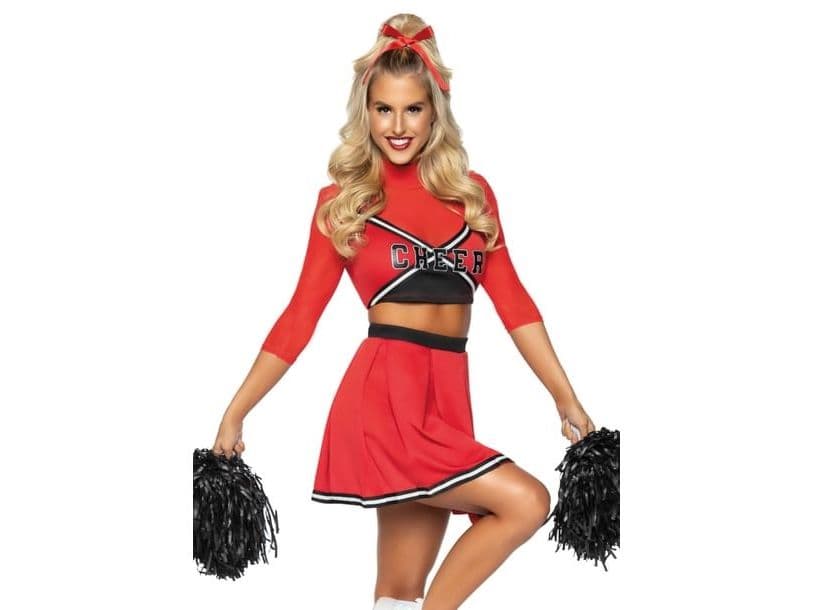 Varsity Cheerleader Babe kostume
