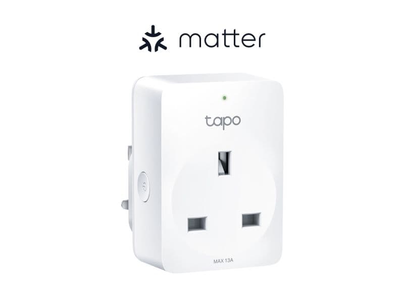 TP-Link Tapo P110M, Innendørs, Hvit, Polykarbonat (PC), RoHS, UKCA, CE, Trådløs, Bluetooth / Wi-Fi