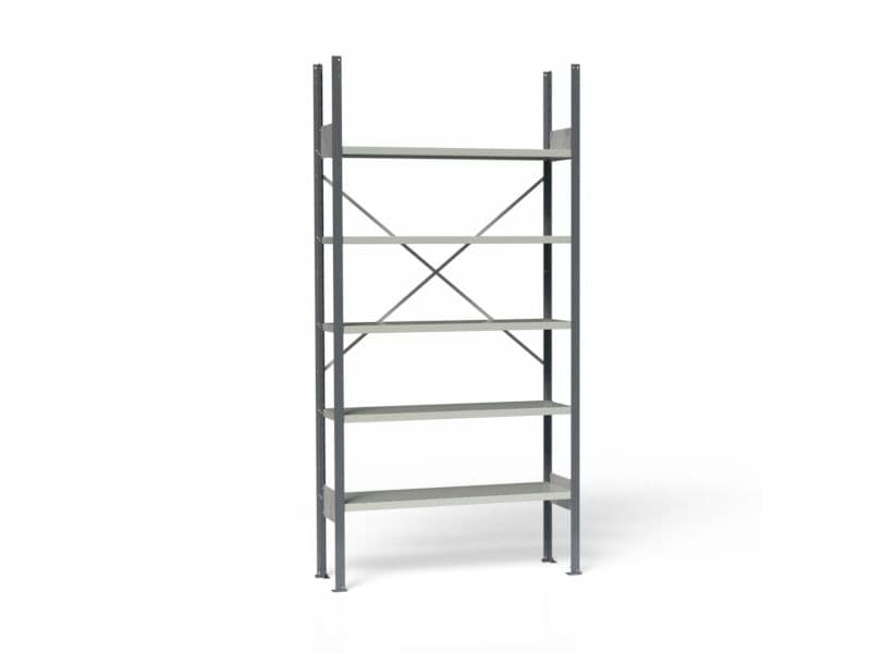 Lagerreol Åben V06 2100x6000x500 Galv