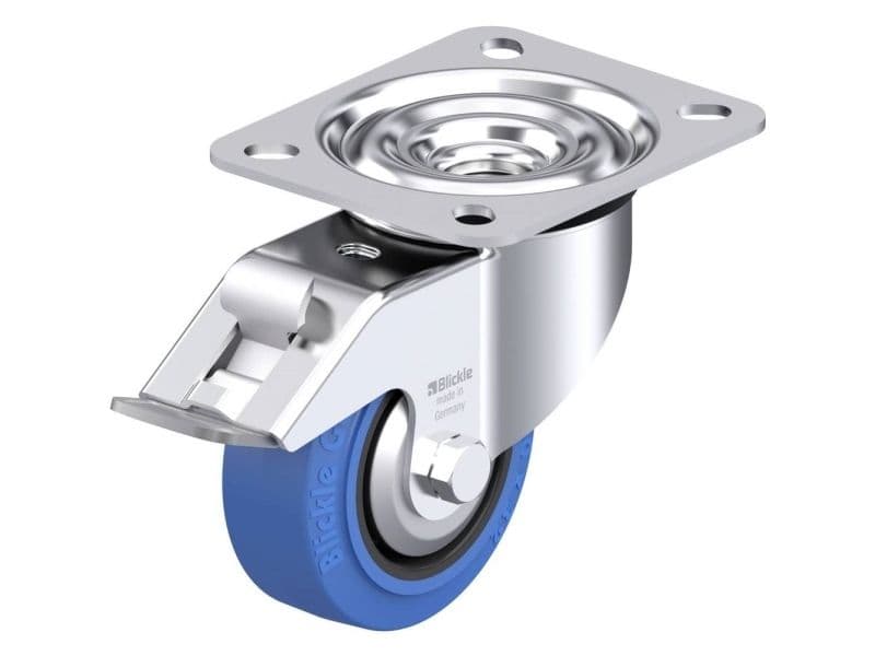 Blickle 850067 LE-POEV 80XR-FI-SB-FA Styrehjul i stål Hjuldiameter: 80 mm Bæreevne (maks.): 140 kg 1 stk